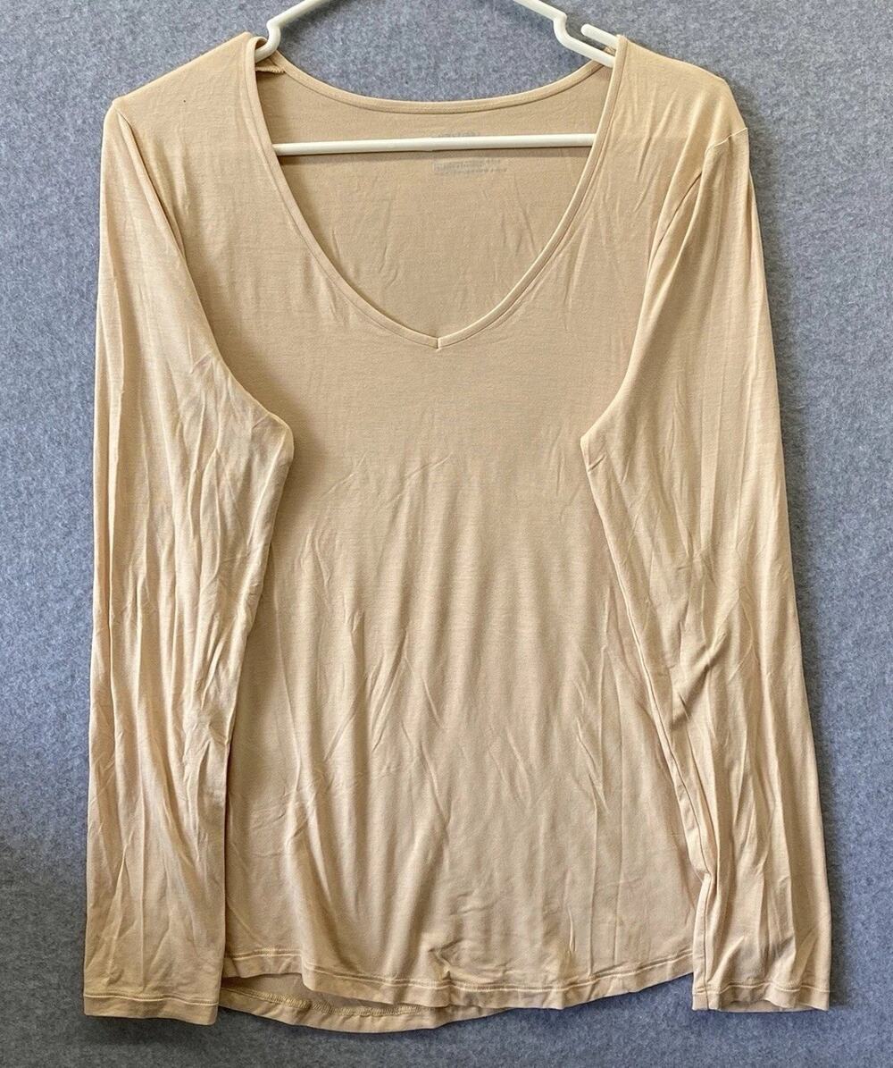 Haven Well Within Shirt Buttery Soft Scoop Neck Small Lounge Top Size Large